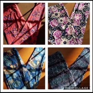 6 PAIRS OF TALL/CURVY LuLaRoe LEGGINGS